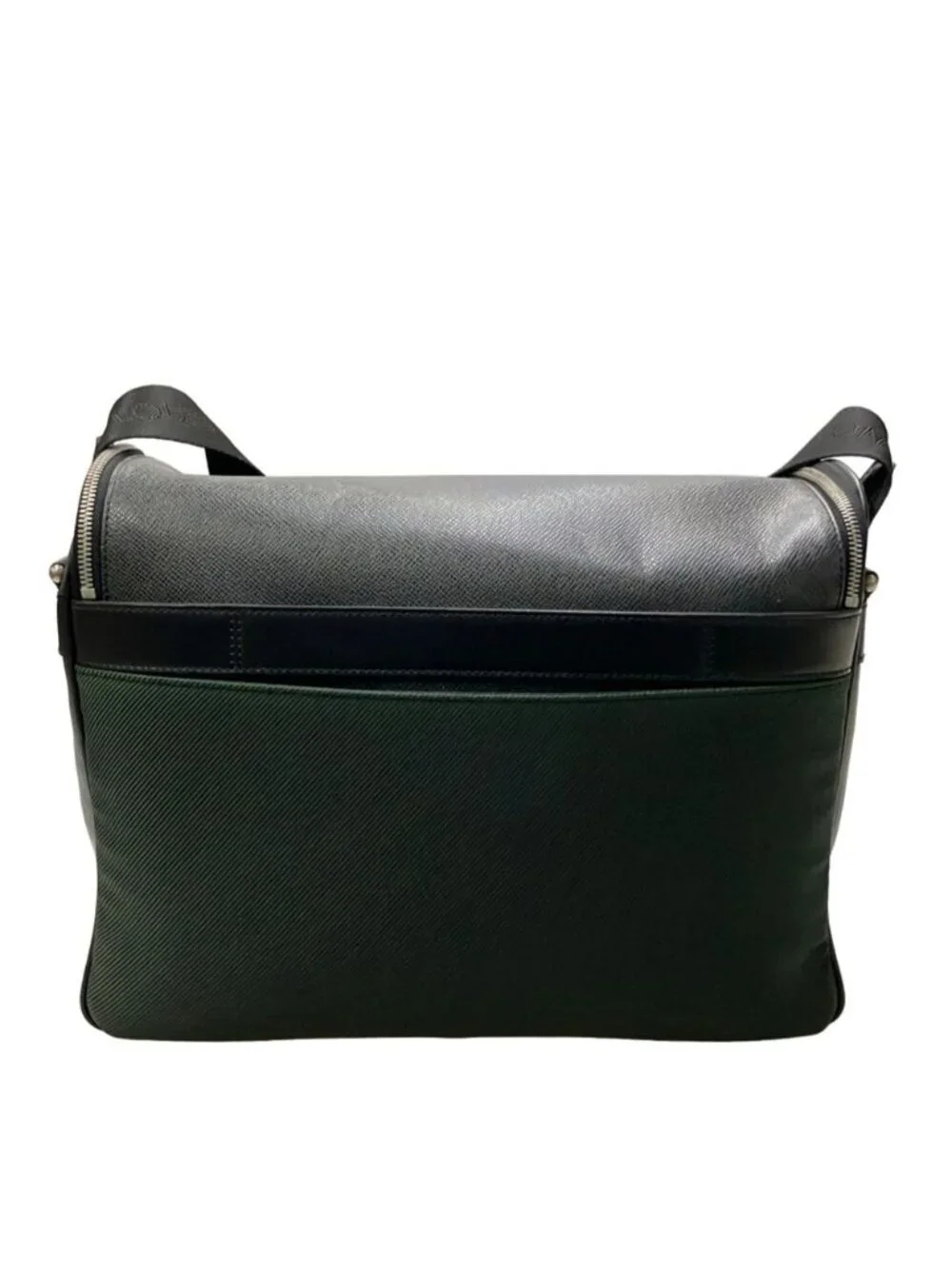 Louis Vuitton Shoulder Bag Crossbody Leather Taiga